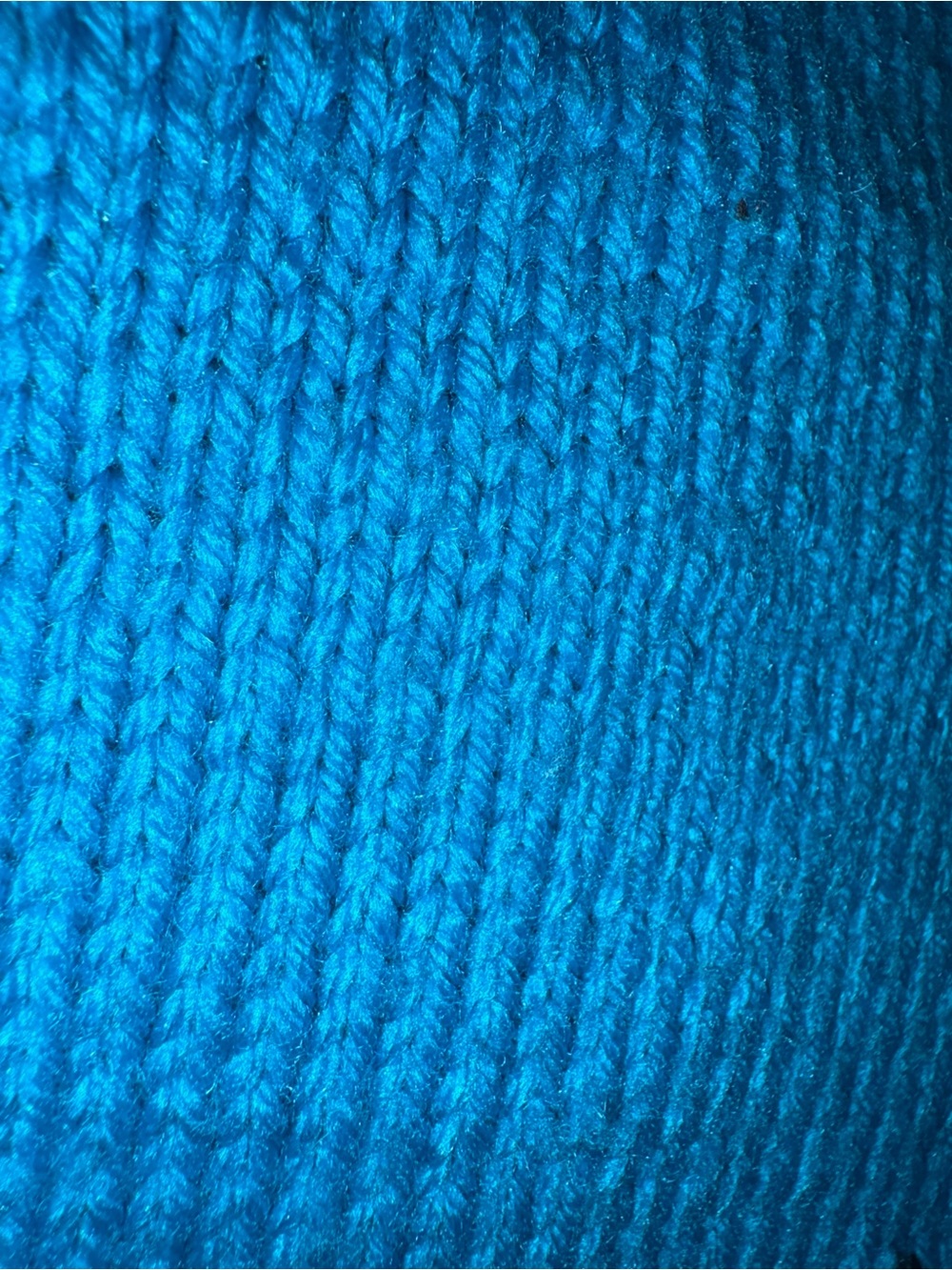 Handmade Knit Blue Crewneck Pullover Sweater Truck Motif Toddler Boy - Picture 5 of 9